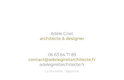 Adèle Giret Architecte La Rochelle
