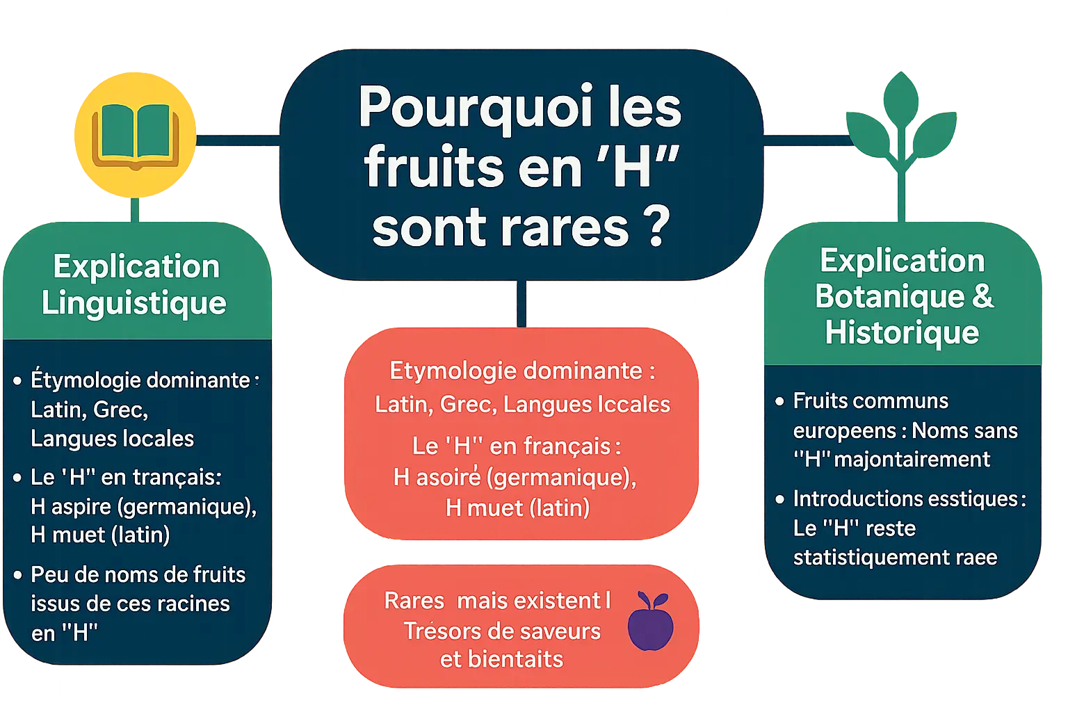 Fruits exotiques commençant par H