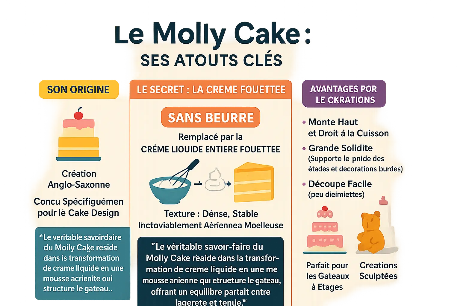 Molly Cake - Gâteau idéal pour le cake design