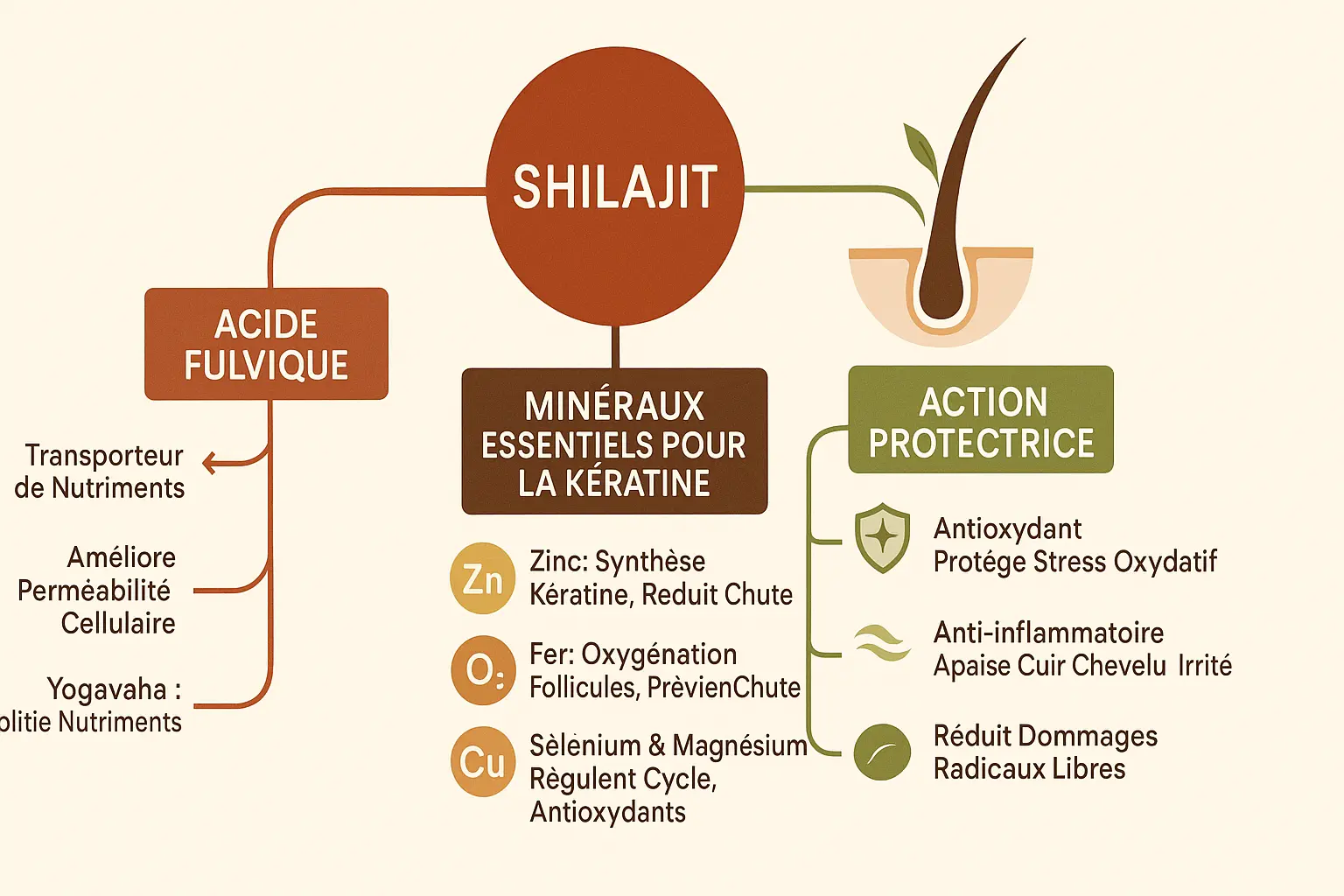 Shilajit, résine himalayenne naturelle