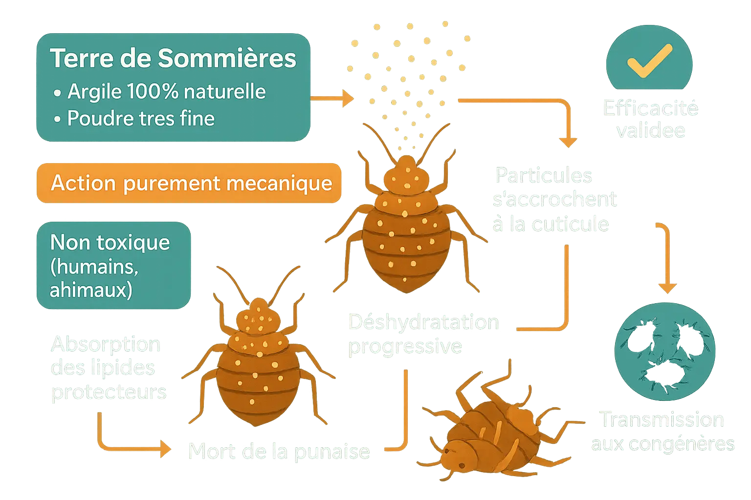 Terre de Sommières : Éradiquer punaises de lit 4 Terre de Sommières et punaises de lit