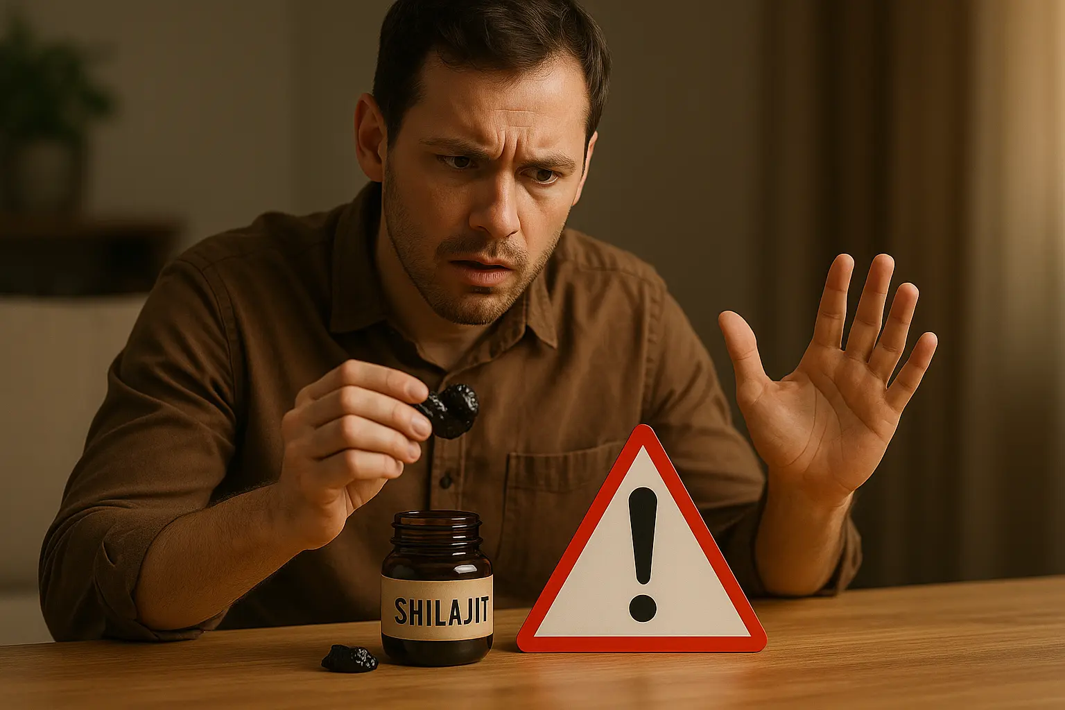 Shilajit danger : à éviter pour troubles digestifs