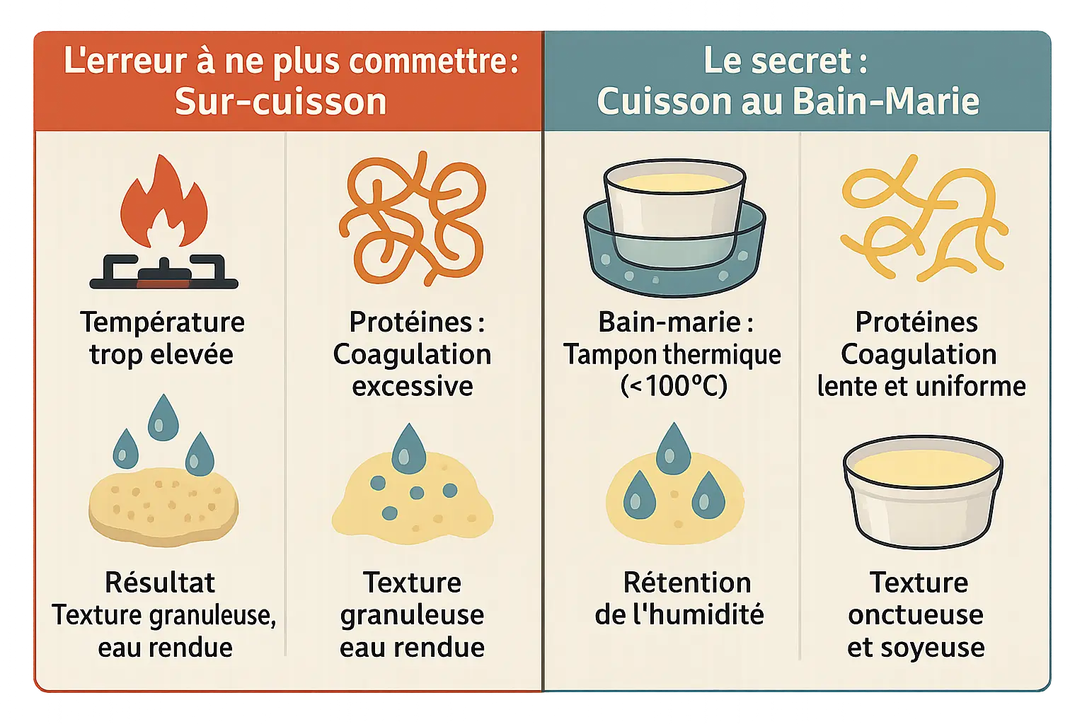 Recette traditionnelle des œufs au lait dans un bol en verre