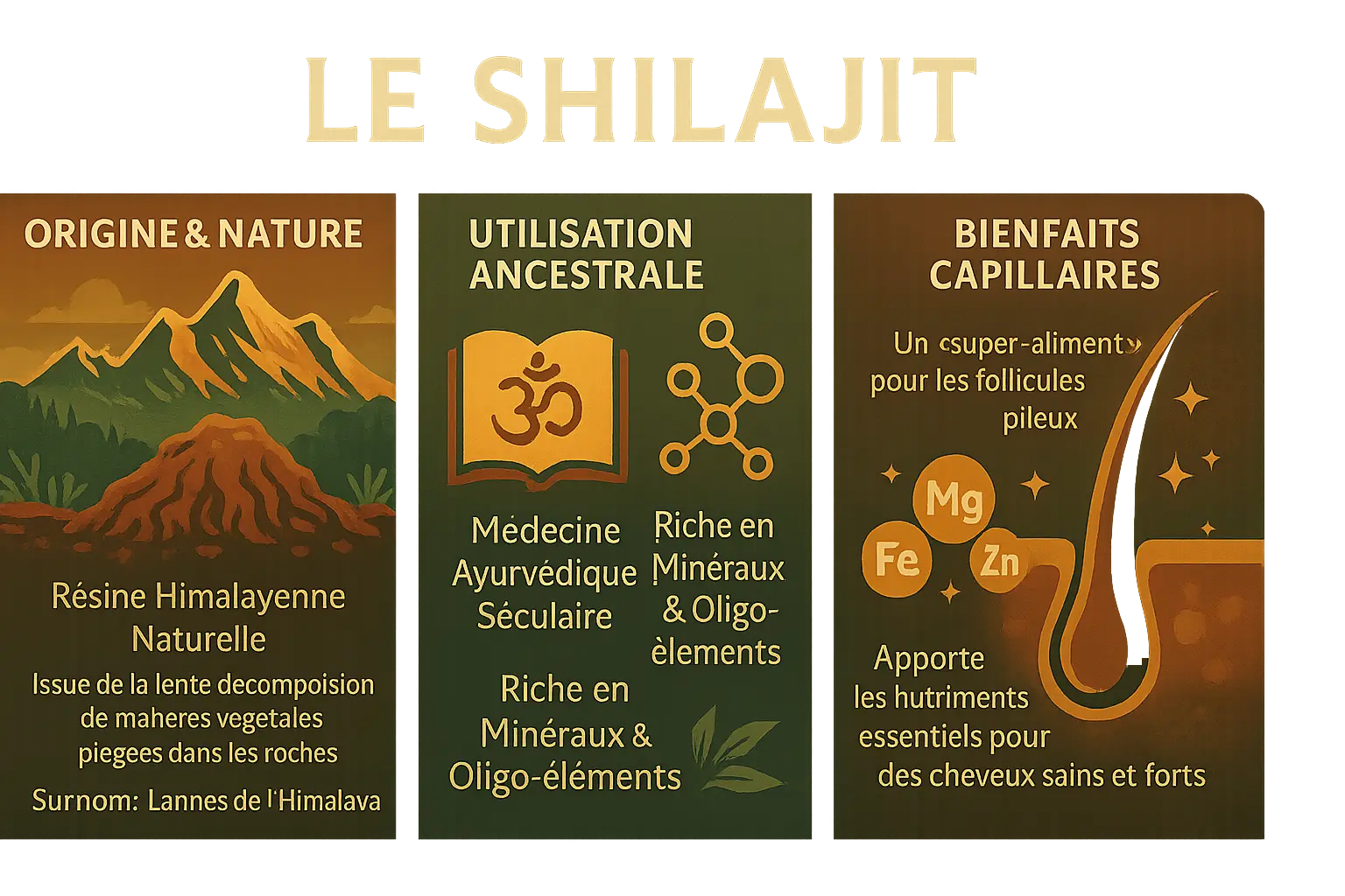 Shilajit résine naturelle