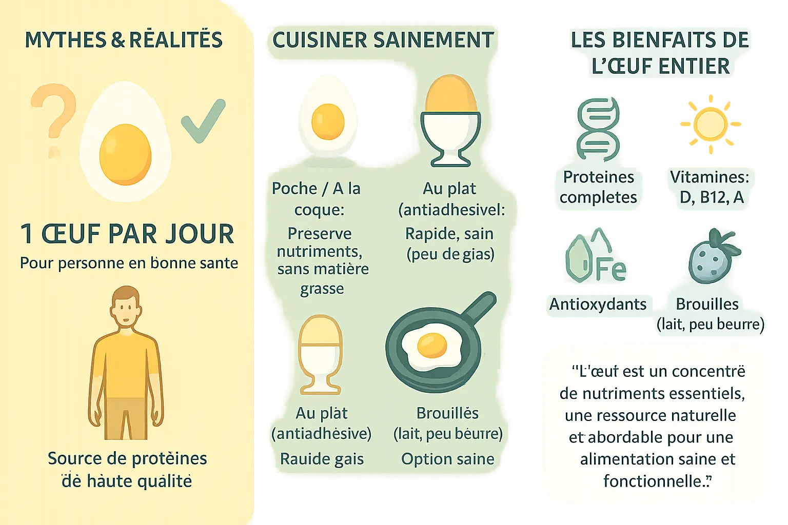 Recettes variées pour écouler vos œufs entiers 7 Illustration d'œufs entiers en cuisine