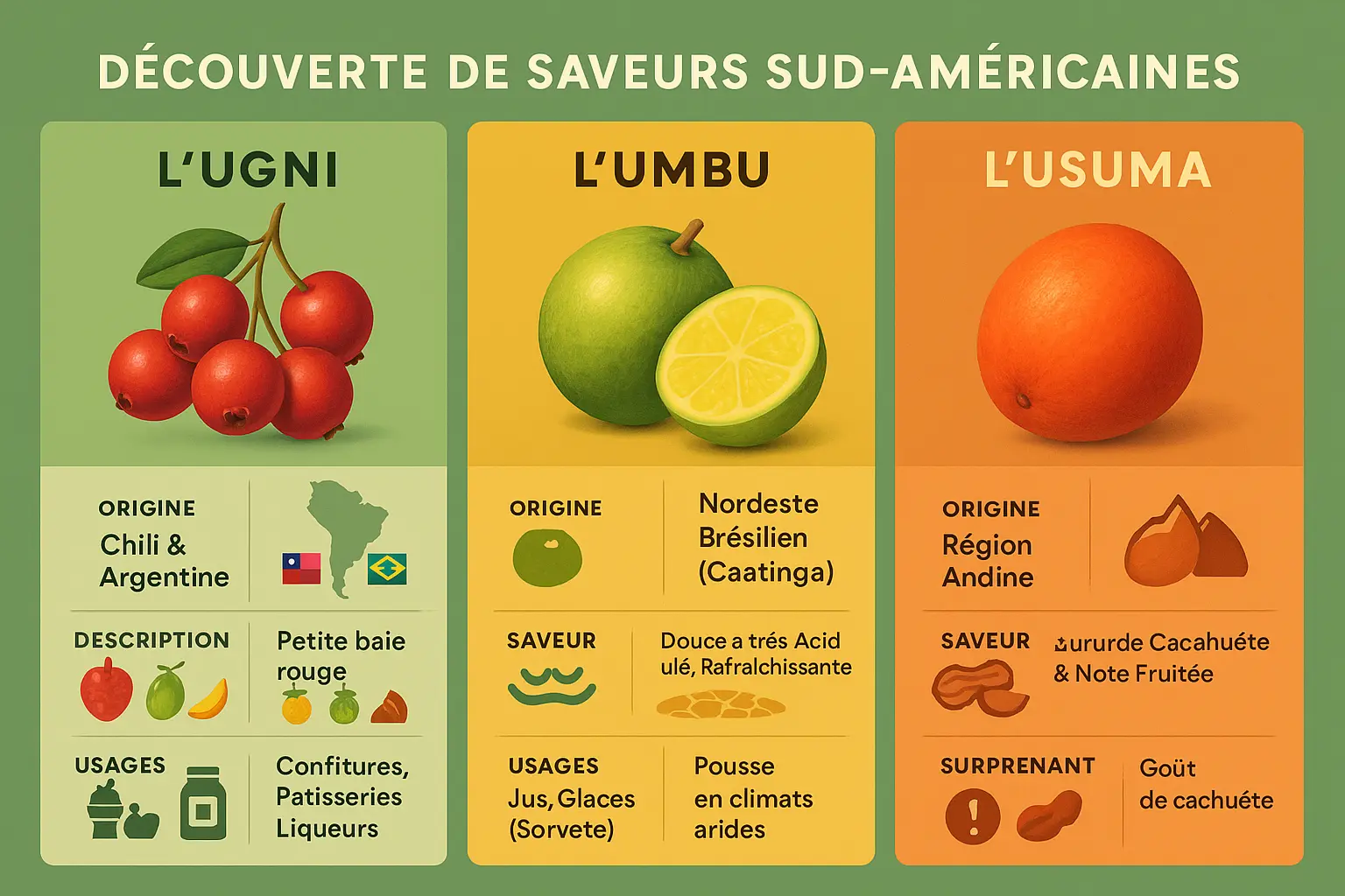 Fruits en U : l’Ugli et autres saveurs uniques 5 Fruits exotiques en U