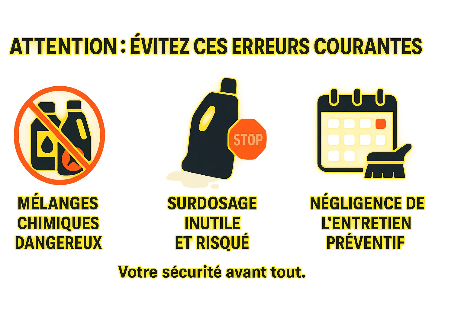 Acide chlorhydrique WC : risques et alternatives 7 Illustration des dangers de l'acide chlorhydrique