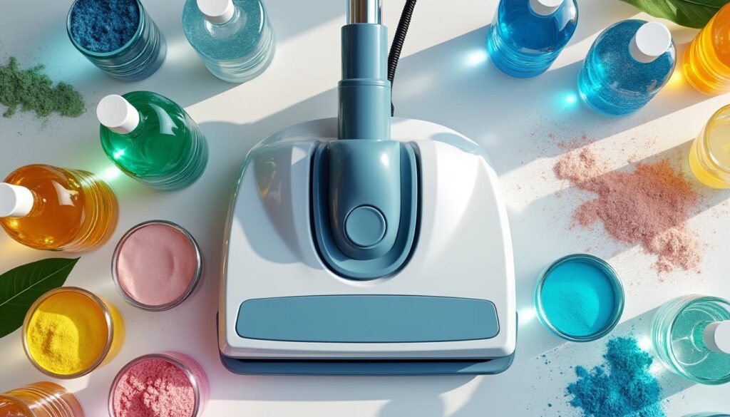 découvrez les meilleurs produits à utiliser dans votre shampouineuse pour un nettoyage en profondeur efficace et redonnez éclat et fraîcheur à vos tapis et moquettes.