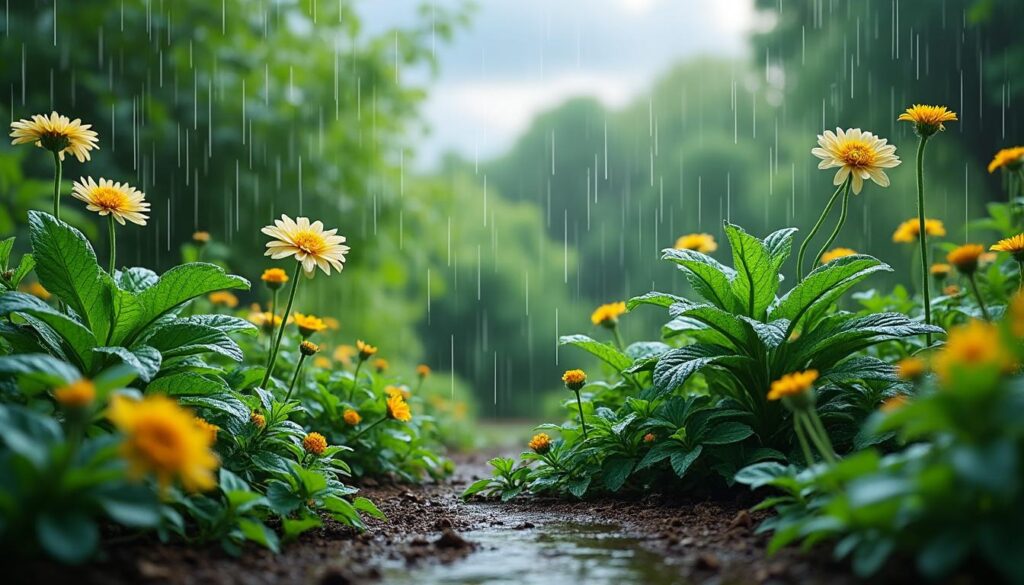 découvrez comment les pluies éparses influencent la santé de votre jardin et apprenez des astuces efficaces pour protéger et entretenir vos plantes malgré ces conditions météorologiques.