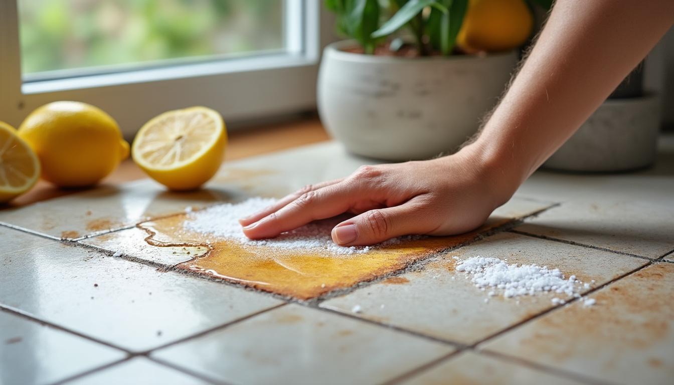 découvrez des techniques efficaces et faciles pour éliminer les taches de rouille sur votre carrelage et redonnez-lui son éclat d'origine.