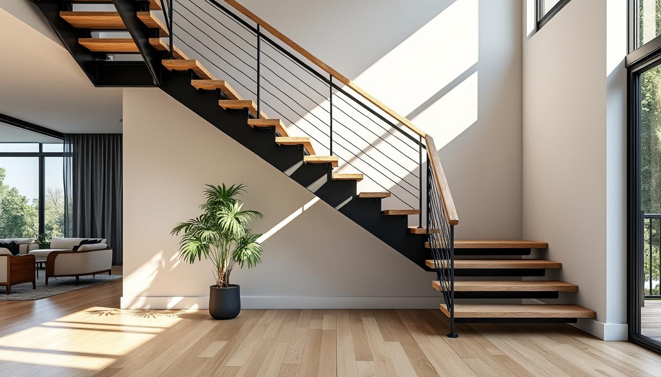 découvrez comment choisir la matière idéale pour une main courante d’escalier alliant style moderne et fonctionnalité, et apportez une touche contemporaine à votre intérieur.