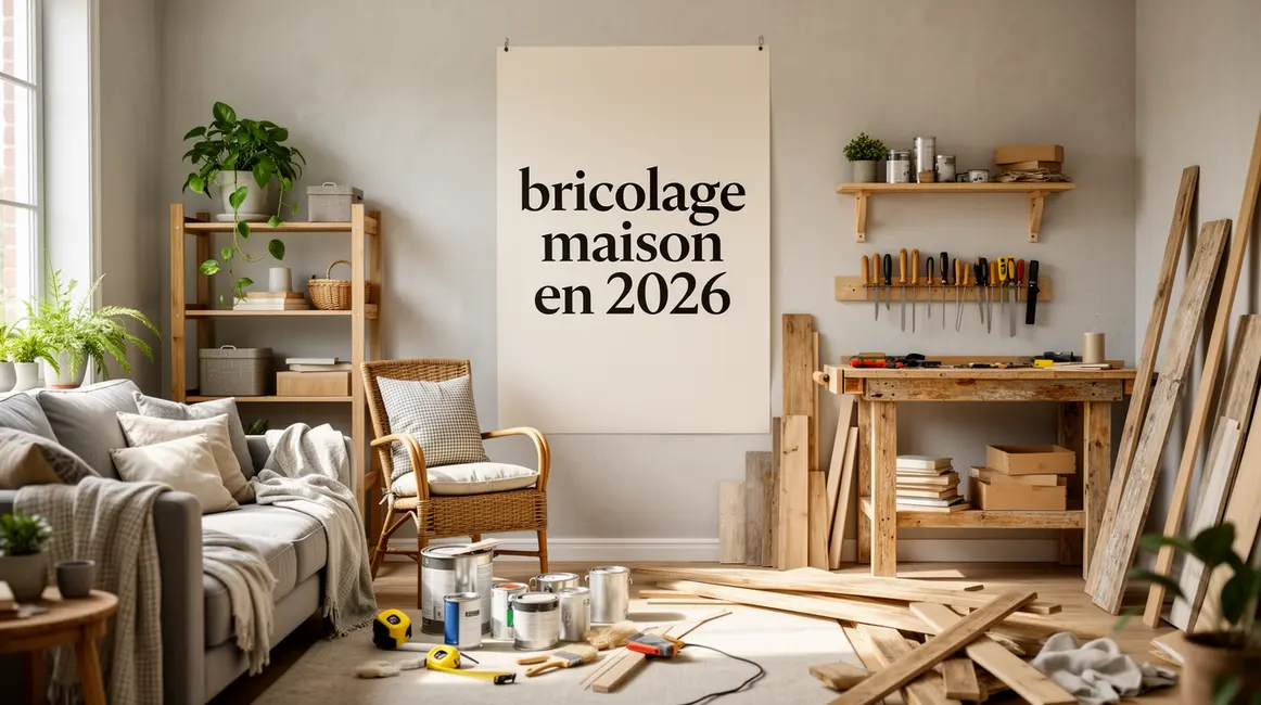 bricolage maison en 2026 : points clés à connaître en petit budget 58 bricolage maison 2026 salon recup materiaux naturels objets DIY