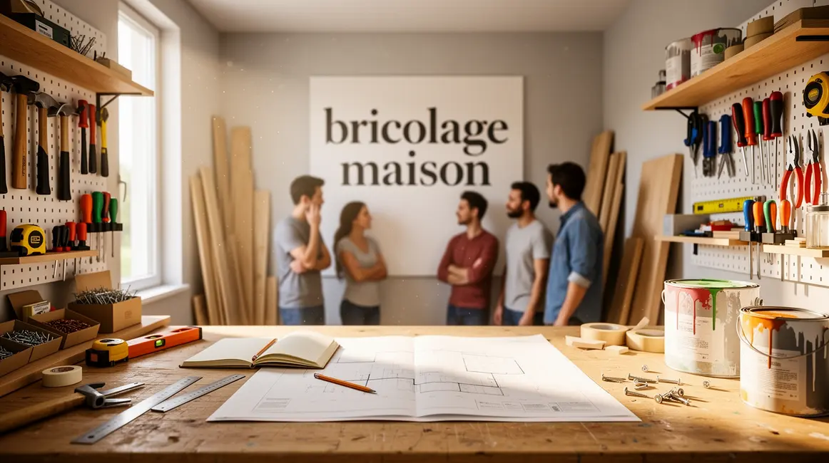 bricolage maison : questions à se poser avant d’agir en petit budget 46 bricolage maison plan de travail range et outillage