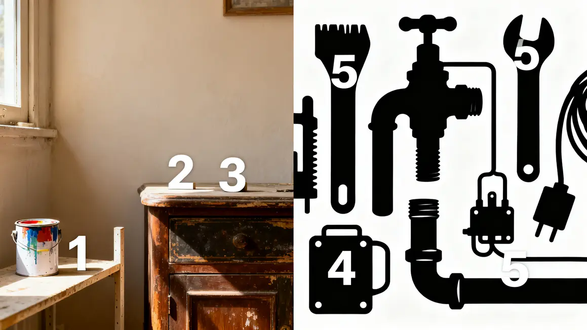 bricolage maison : checklist avant de se lancer en petit budget 2 Projets bricolage maison à petit budget et à éviter