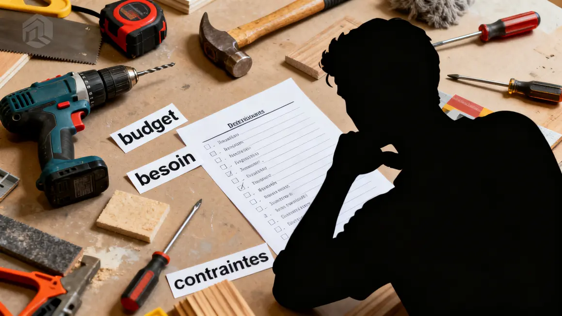 outils materiaux liste et planification achat bricolage maison