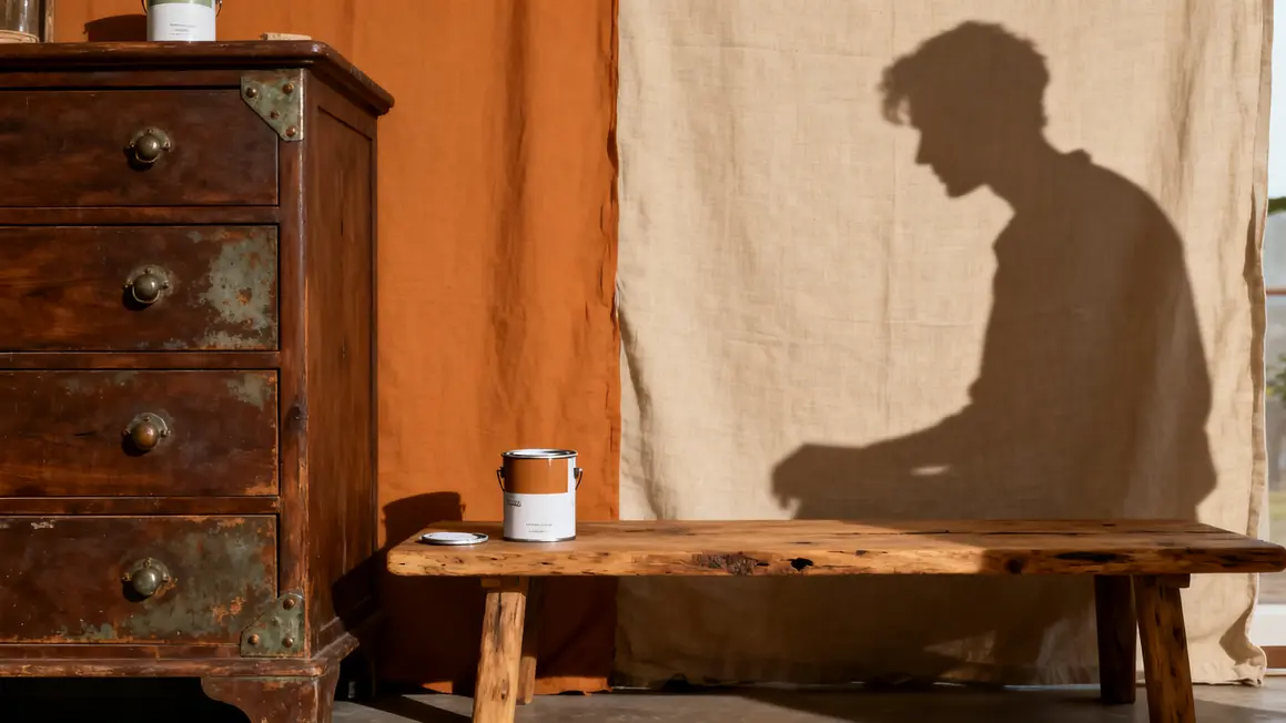 peinture meuble en 2026 : points clés à connaître 2 Commode table repeintes palettes naturelles peinture ecoresponsable 2026