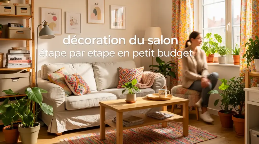 salon lumineux decoration petit budget