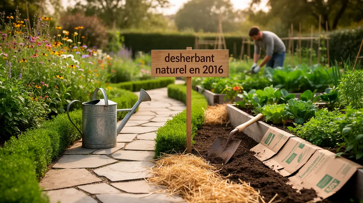 désherbant naturel en 2026 : points clés à connaître en petit budget 48 scène jardin écologique désherbant naturel 2026