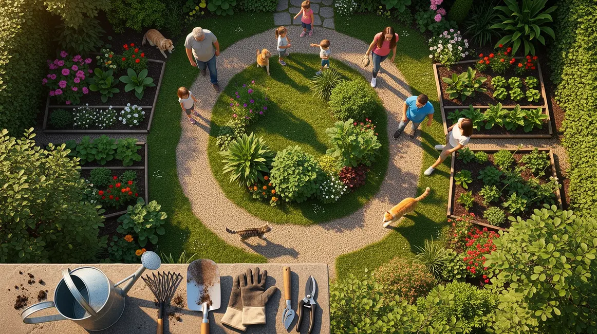 Bien choisir désherbant naturel : méthode simple et fiable 53 Plan jardin familial avec animaux et desherbant naturel