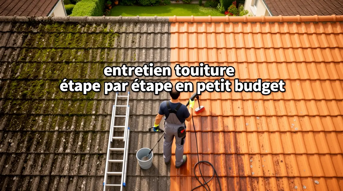 toit maison nettoyage économique