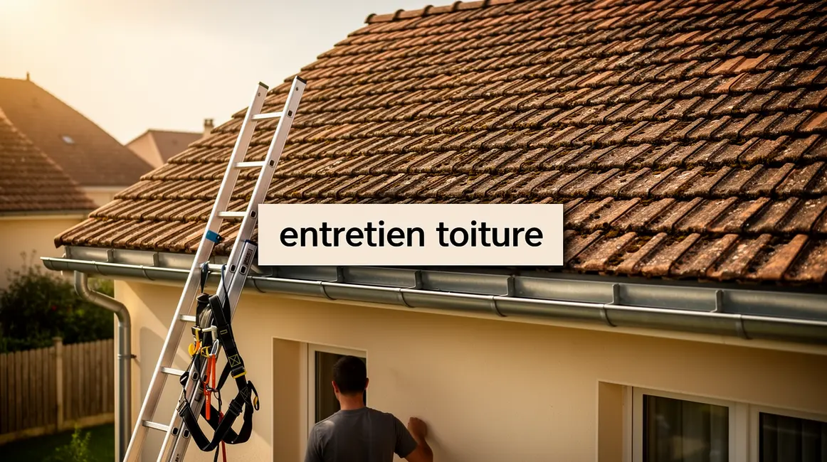 maison avec toiture traditionnelle éléments entretien toiture