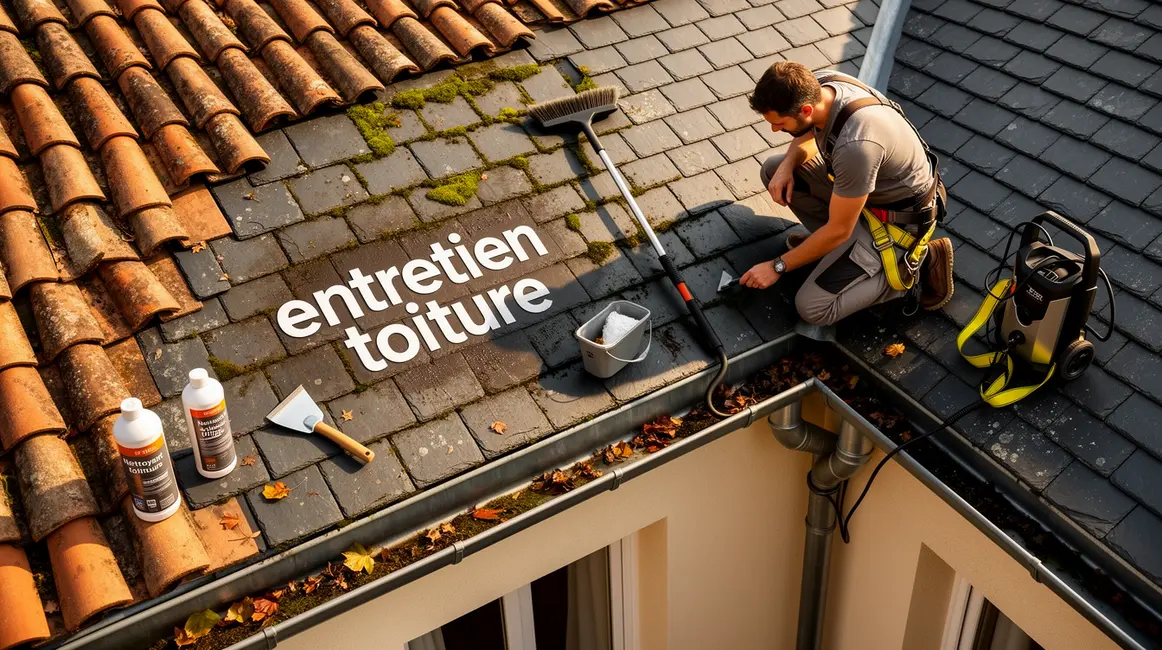 entretien toiture : questions à se poser avant d’agir en petit budget 16 entretien toiture maison tuiles ardoises et mousses