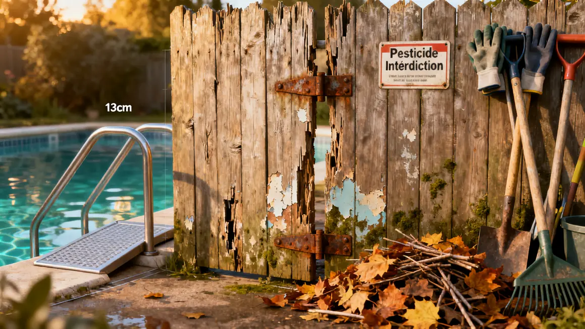 hérisson au jardin : checklist avant de se lancer en petit budget 2 cloture trou piscine planche anti-pesticide tas de feuilles