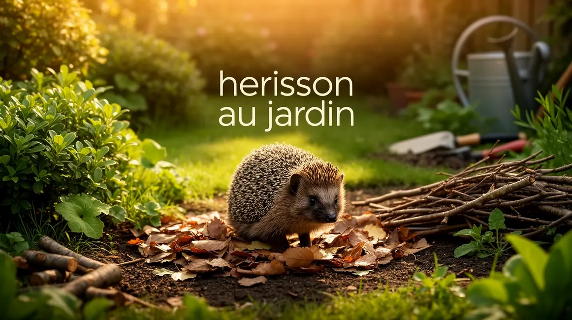 Bien choisir hérisson au jardin : méthode simple et fiable en petit budget 9 herisson visible petit jardin plantes tas de feuilles