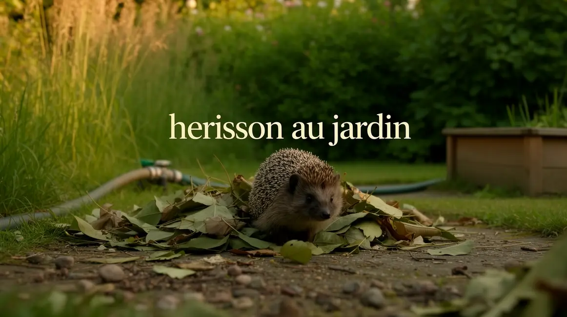 herisson refuge jardin verdoyant