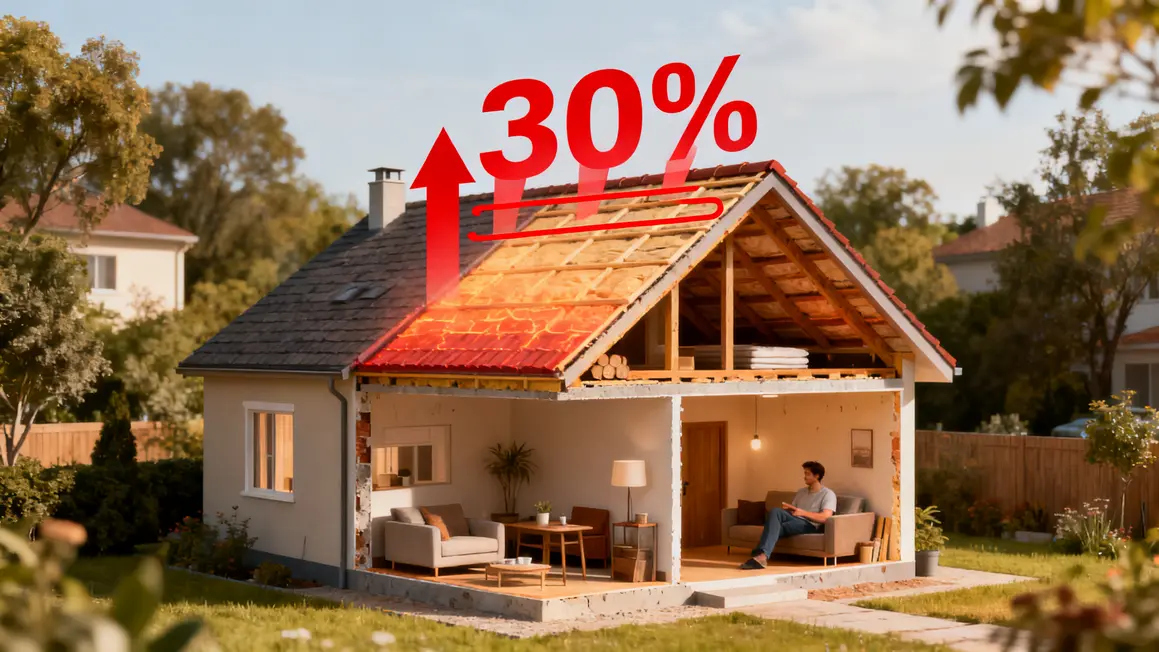 isolation des combles : priorités à vérifier en premier 2 Schéma perte de chaleur par combles