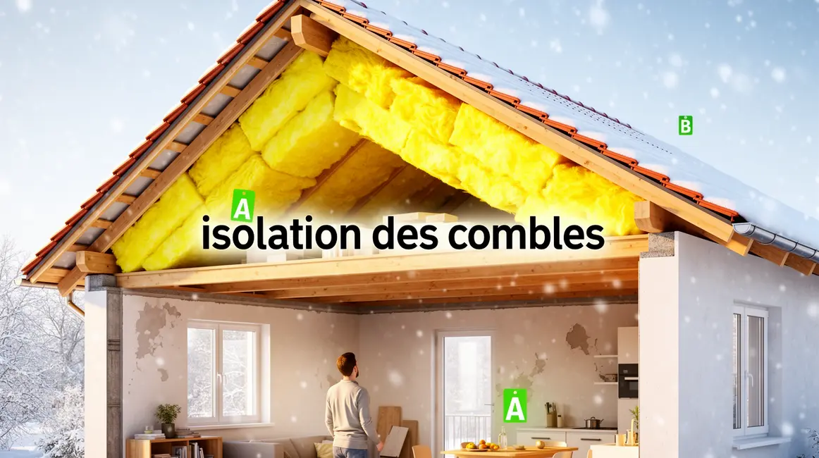 coupe maison isolation des combles toiture optimale
