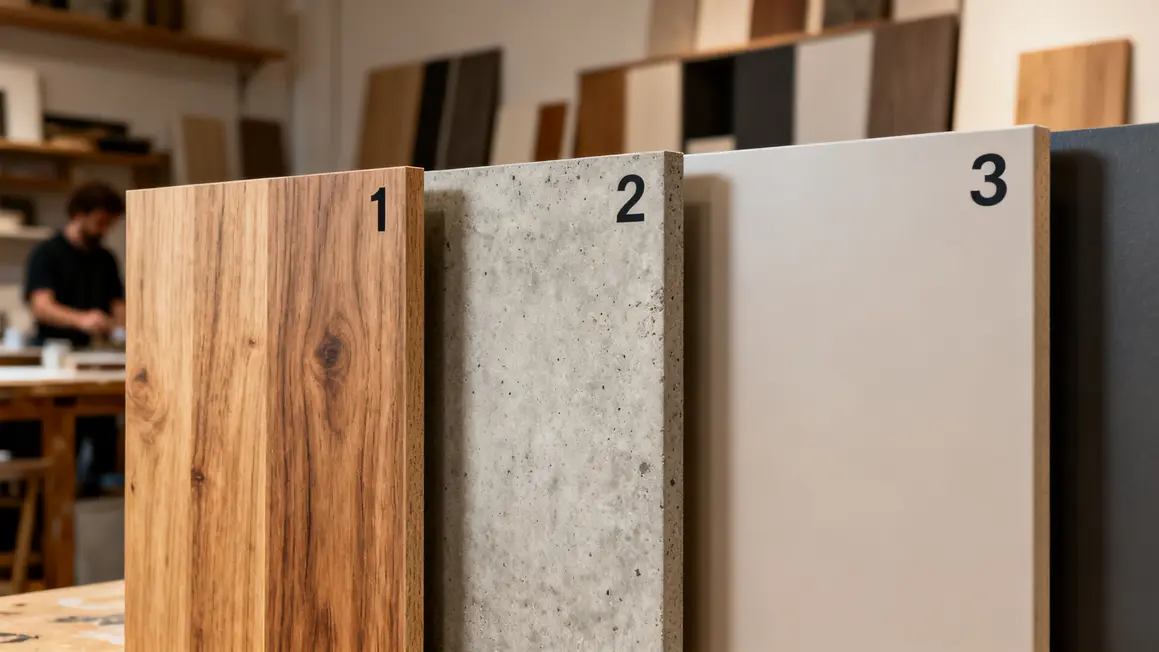 meuble mélaminé : bonnes pratiques pour un résultat durable en petit budget 2 meuble melamine imitation bois beton et couleurs unies