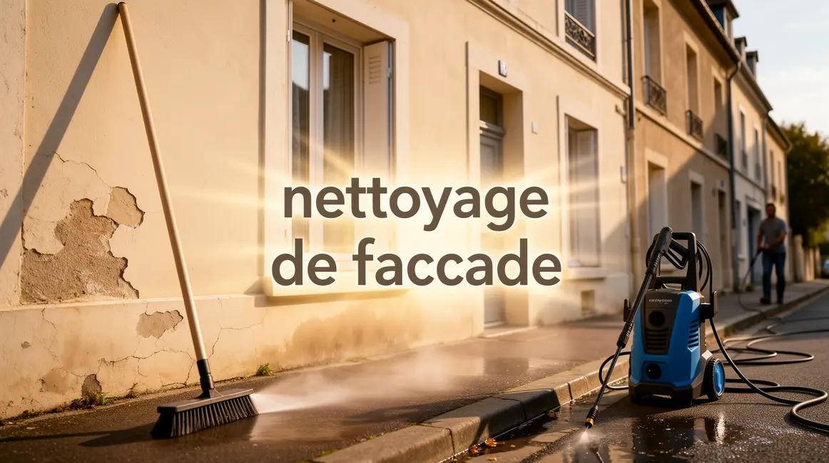 nettoyage de façade : critères de choix vraiment utiles en petit budget 1 maison propre facade nettoyage outils visibles