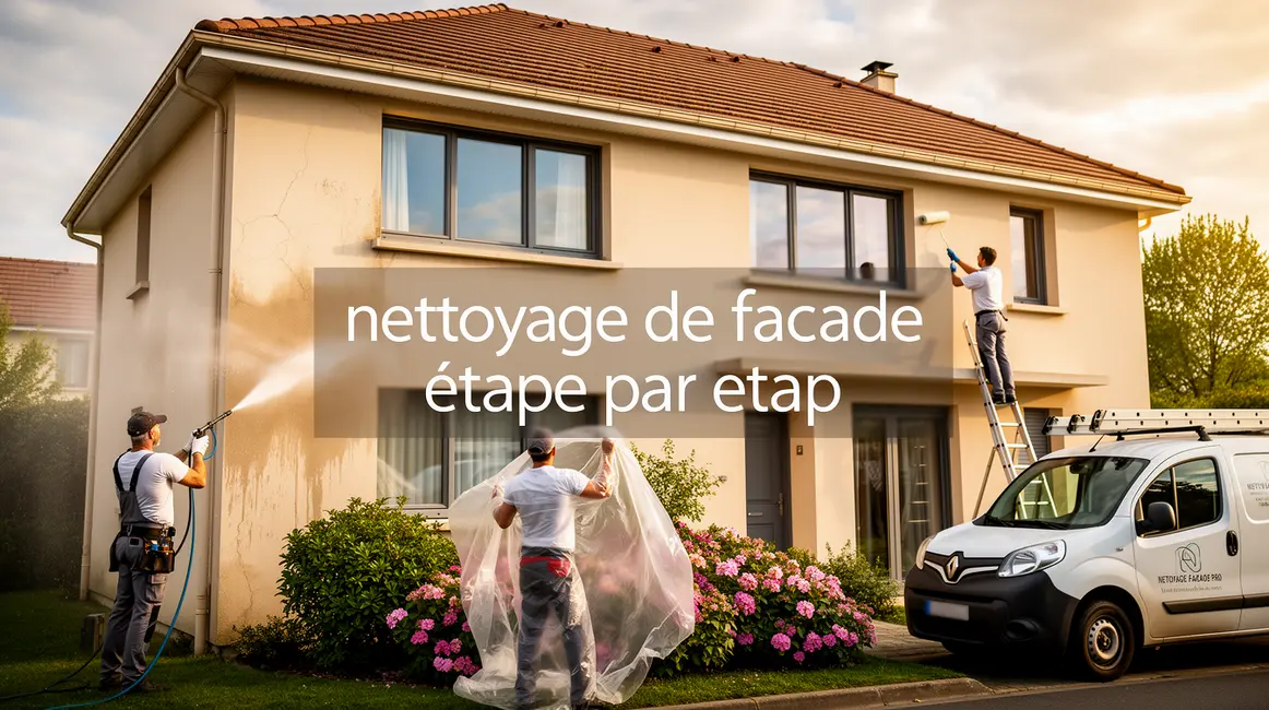 nettoyage façade maison équipes action