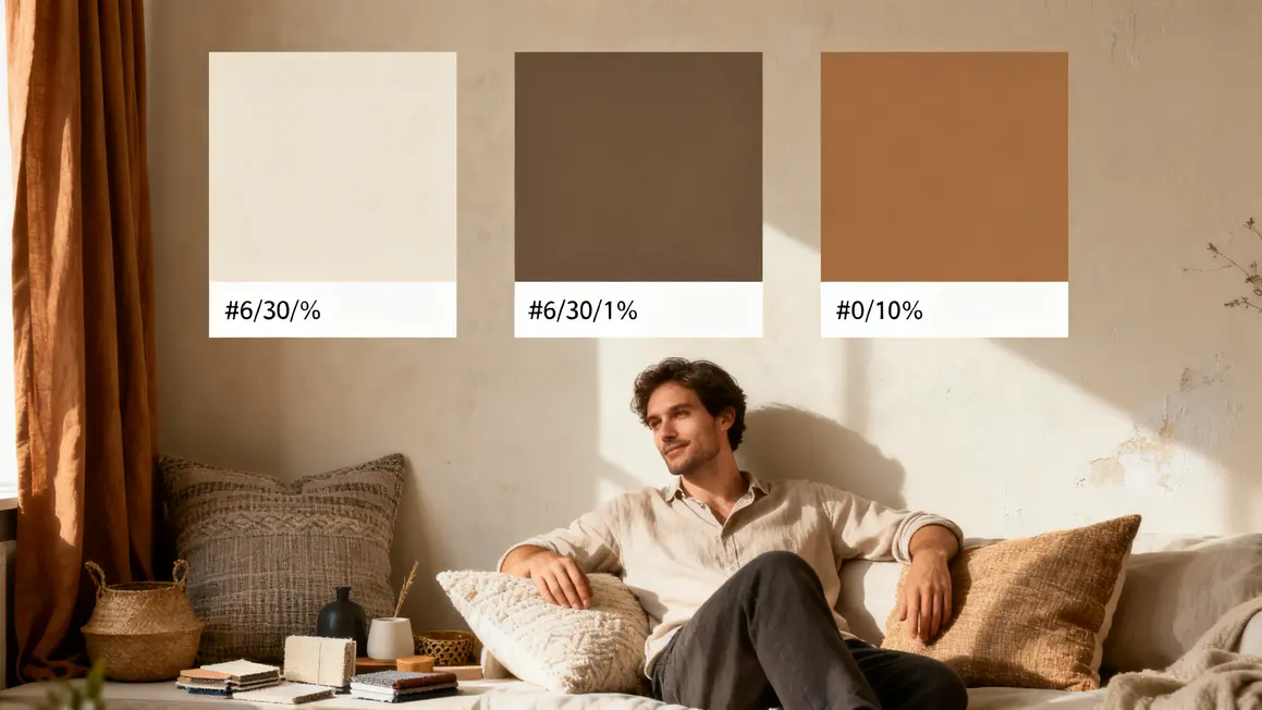 Nuancier couleurs salon apaisant décoration budget