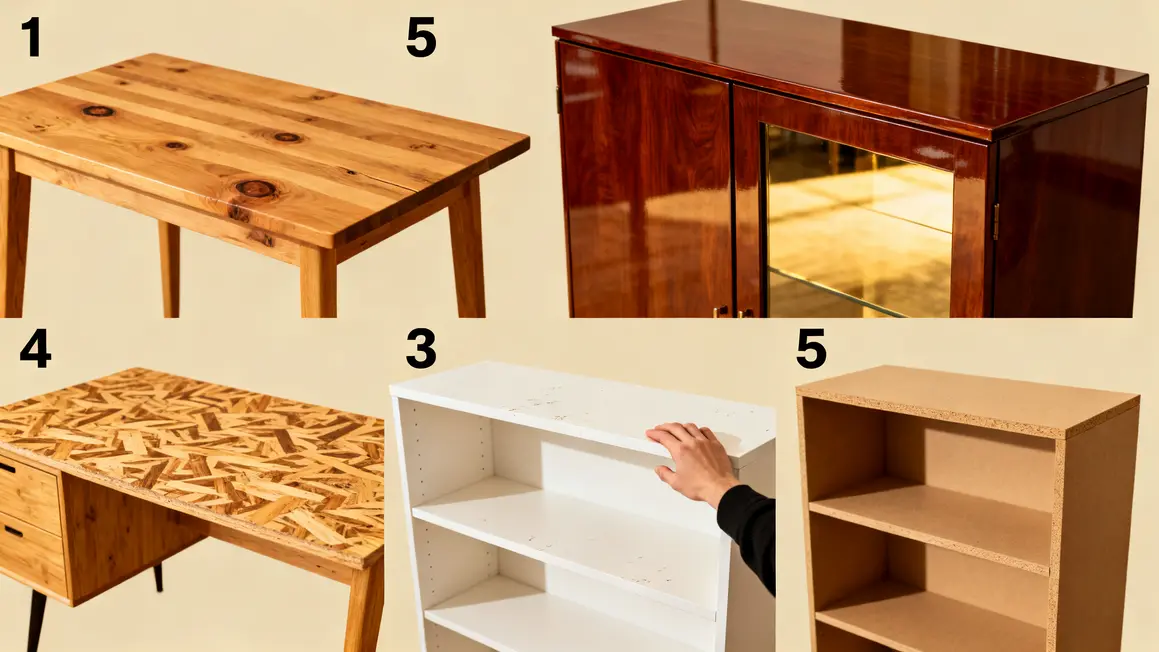 peinture meuble : priorités à vérifier en premier en petit budget 2 Peinture meuble differents materiaux bois melamine