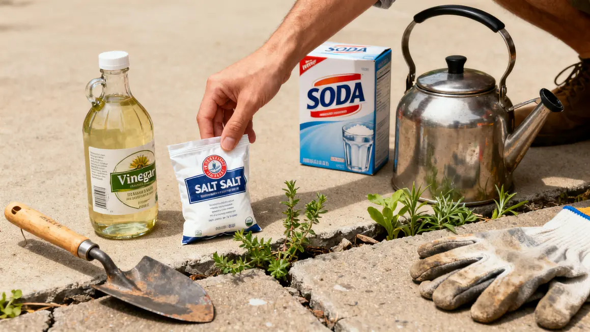 désherbant naturel en 2026 : points clés à connaître 3 recettes maison desherbant naturel 2026 outils