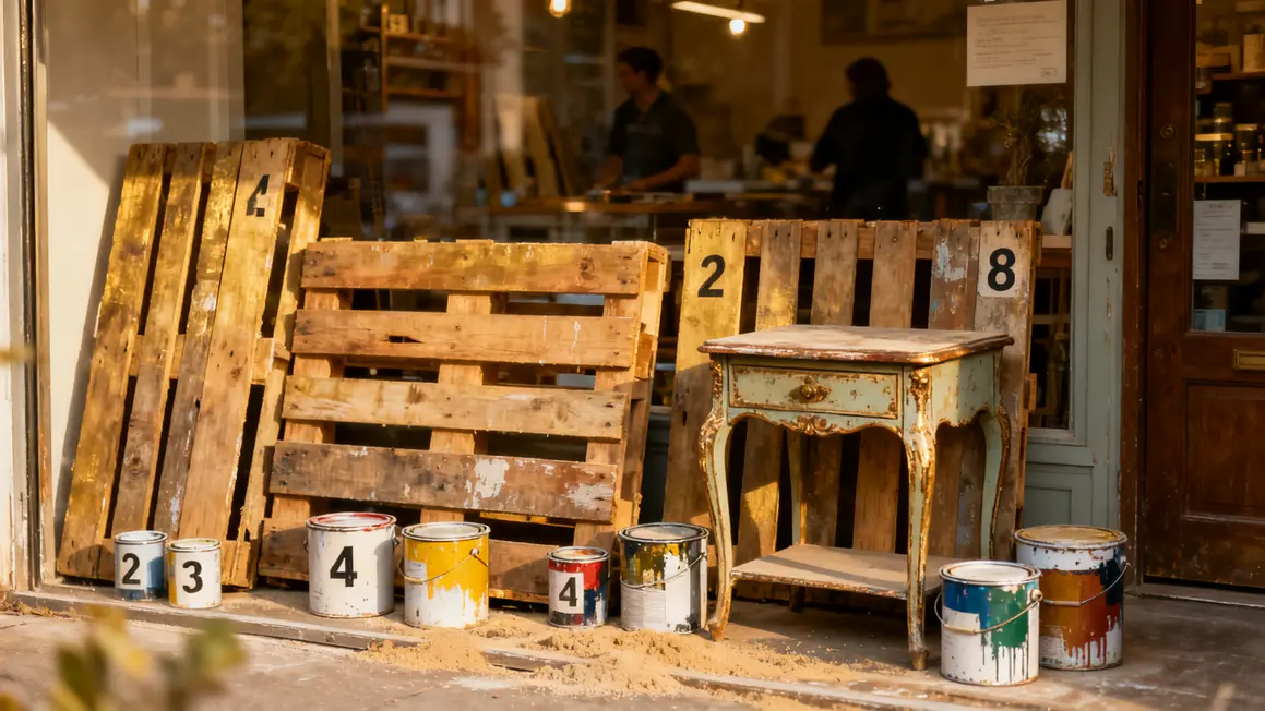 bricolage maison : bonnes pratiques pour un résultat durable en petit budget 2 récupérer réparer réutiliser palettes meubles bricolage maison