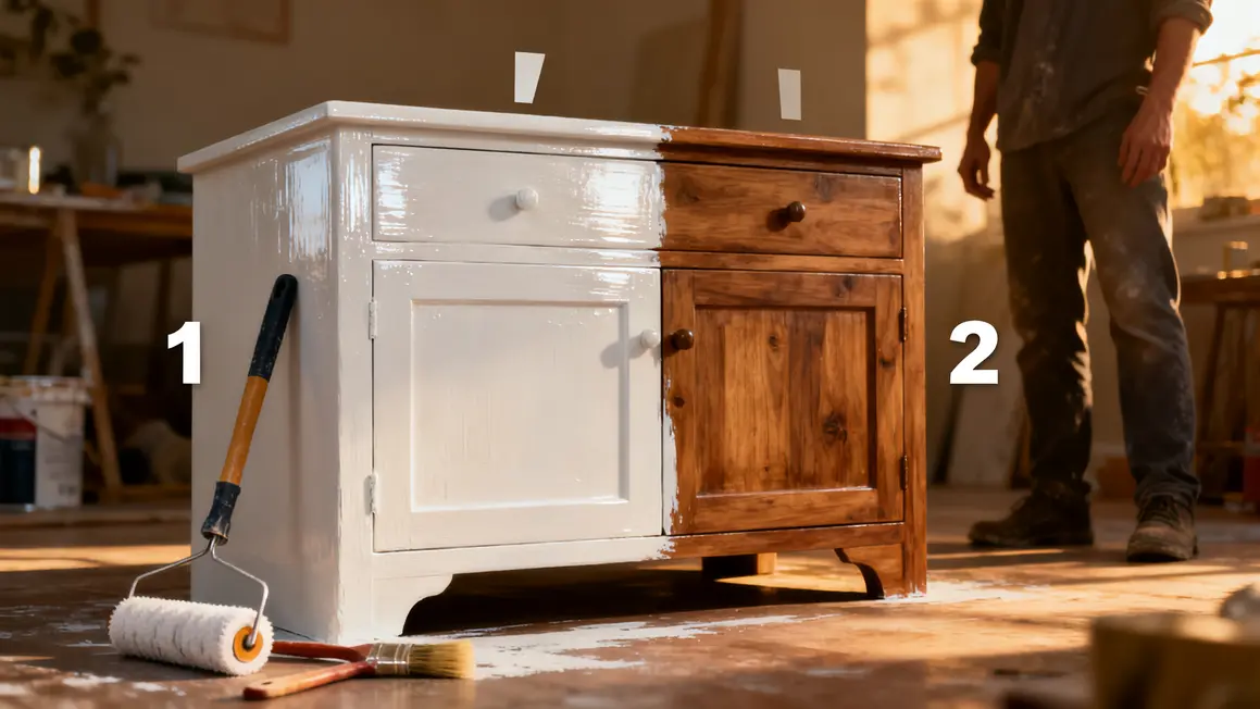 sous-couche peinture meuble verni brut