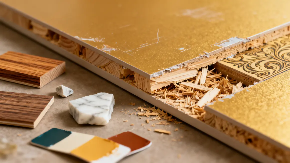 meuble mélaminé : guide débutant sans jargon 2 coupe meuble melamine panneaux et decors