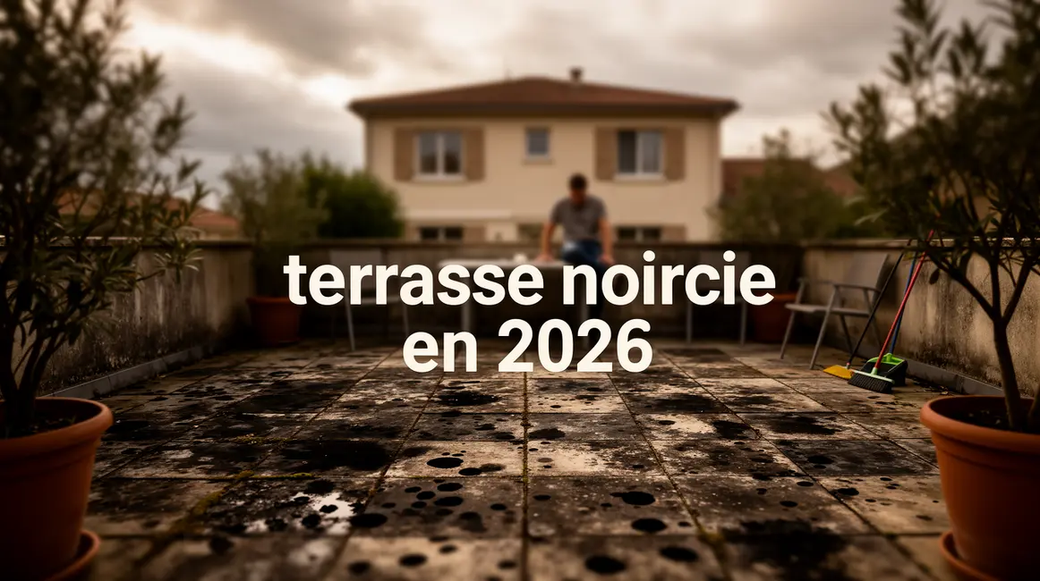 terrasse noircie en 2026 pollution humidite