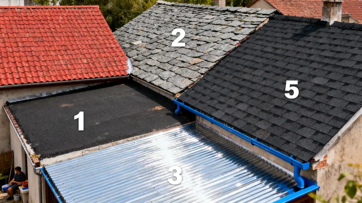 Bien choisir entretien toiture : méthode simple et fiable 2 Cinq matériaux couverture entretien toiture
