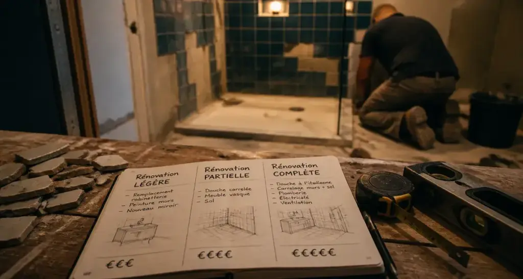Prix renovation salle de bain, chantier devis et budgets